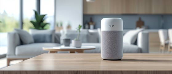 Smart assistants, voicecontrolled, holographic interface, modern home