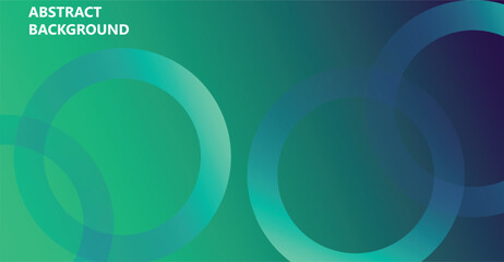concentric circular lines glowing Gradient. abstract background with circular design Horizontal banner template. Suit for poster, cover, banner, brochure, website