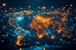 © dendyh7 - Global Digital Business Network Connection Illustration created with Generative AI