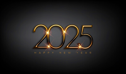 Sticker - 2025 Happy New Year 