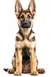 © Антон Сальников - Cute little German shepherd puppy isolated on transparent background