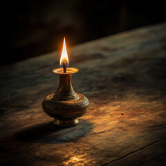 Sticker - oil_lamp