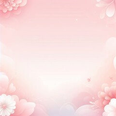 Sticker - Pink pastel background. AI generative