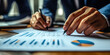 © Dinara - Business people working as a team in the office, sharing strategic ideas, data analysis, business brainstorming, close-up..