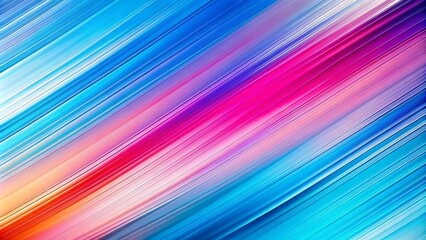 Wall Mural - colorful gradient background with lines geometric pattern ,generative ai