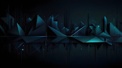 Wall Mural - background with lines