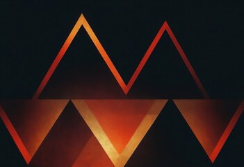 Poster - Black and red abstract background