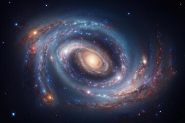 spiral galaxies in spaces