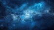 © Vlad - Starry Sky. Blue Night Background with Galaxy Stars for Astrology and Horoscope