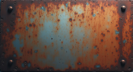 Wall Mural - rusty metal texture