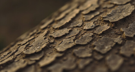 Canvas Print - close up of a bark