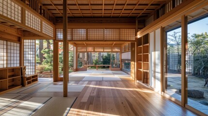 Japanese style Wood Architecture