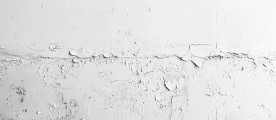 Poster - White background showing a cement plaster wall with copy space image