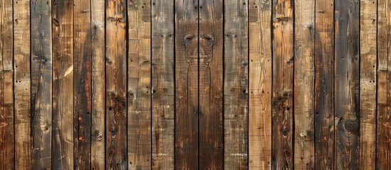 Poster - Natural photo of a wood texture background with copy space image
