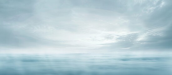 Aufkleber - Overcast sky with a hazy appearance and no visible sun ideal for copy space image