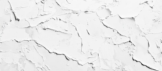 Canvas Print - White decorative plaster or concrete texture Ideal abstract background for design Banner featuring copy space image