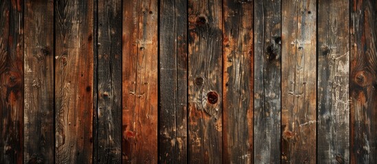 Aufkleber - Vintage wooden texture backdrop with a copy space image