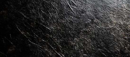 Aufkleber - The texture is black and features scratches creating a grunge background. with copy space image. Place for adding text or design