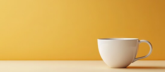Aufkleber - coffee cup on backdrop. with copy space image. Place for adding text or design