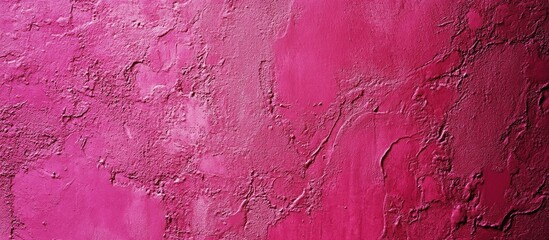 Leinwandbilder - Magenta wall texture background featuring varying shades of red textures. with copy space image. Place for adding text or design