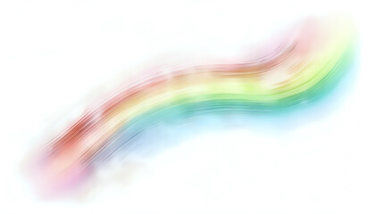 Wall Mural - Rainbow and white grainy noised empty space gradient background