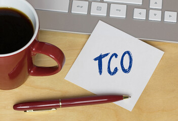 Canvas Print - TCO - Total Cost of Ownership	