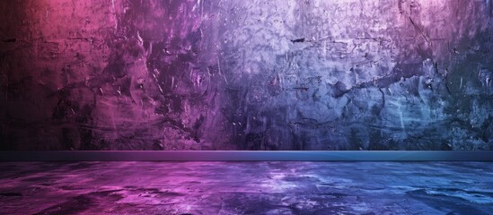 Canvas Print - Vivid textured background perfect for design banners or interior decor with ample copy space image