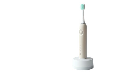 Wall Mural - Electric Toothbrush on transparent background