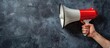© StockKing - Hand holding a megaphone with a misleading message, with copy space image.