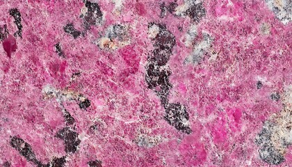 Aufkleber - Vibrant Granite Stone Texture Background in Pink and Grey with Polished Surface