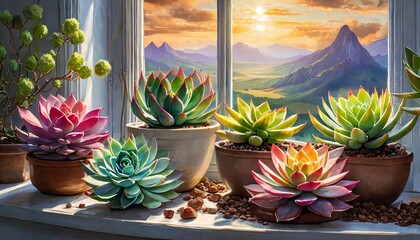 Wall Mural - cactus 