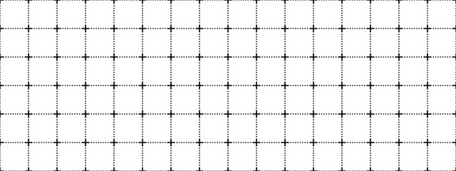 Wall Mural - Grid background pattern with lines and dots. Grid for motion graphic markers. Vector