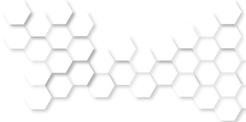 Background with hexagons. Abstract background with lines. white texture background. hexagon abstract background. Surface polygon pattern with glowing hexagon paper texture and futuristic business