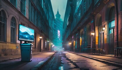 Canvas Print - night in the city