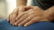 © PondLord - A close-up of a chiropractor's hands gently manipulating a patient's spine, showcasing the precision of the adjustment