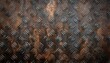 © Claudio Divizia - rusted steel metal texture background, AI generated
