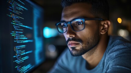 The focused software developer.