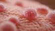 © jeepbabes - blut, cell, virus, close up, pink, farbe, pastel, neu, abstrakt, design, hintergründe, glühend, leuchtend, apricot, haut, human, 3d, körper, micro, durchfluss, struktur, rosa, teilchen,