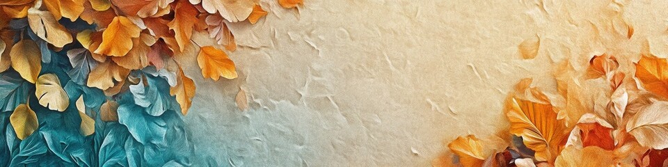 Wall Mural - Autumn leaves 