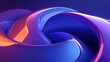© Siasart Studio - A vibrant abstract swirl of blue and orange colors creating a dynamic visual effect.