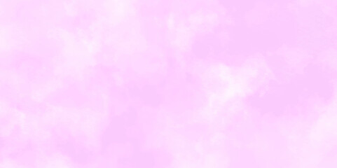 Wall Mural - Natural shiny and soft light watercolor blurry cloudy pink fluffy view sky wallpaper texture. Colorful beautiful sky pink color light grunge, wall background.