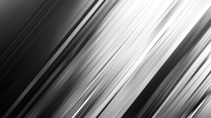 Canvas Print - Abstract Diagonal Lines Background - A minimalist, abstract background featuring a diagonal pattern of thin, gray lines. The lines create a sense of movement and speed, evoking concepts of technology,