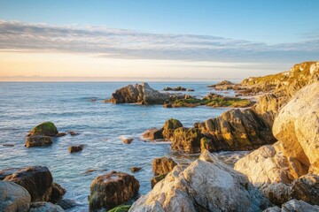 Wall Mural - Rocky Coastal Sunset