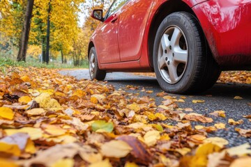 Wall Mural - Autumn Drive