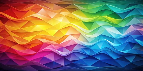 Colorful abstract prism background with waves and gradients, abstract, colorful, prism, background, waves, gradients, vibrant