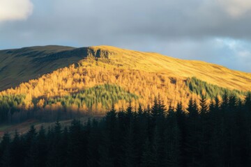 Poster - Sunlit Mountain