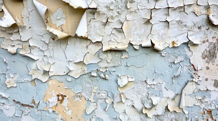 Poster - Peeling Paint on Wall