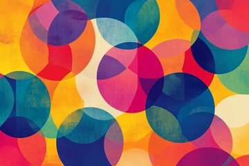 Leinwandbilder - Versatile background vector with diverse elements, suitable for a wide range of themes and designs. Ideal for adding text, graphics, or creative overlays