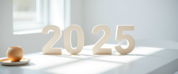 Sticker - 2025 in White