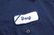 © Douglas - Blue-collar workers uniform shirt with name patch